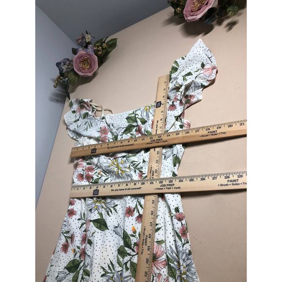 City Studio Flared Dress Women's Size 9 Multicolored 100% Polyester Boat Neck - Picture 8 of 11